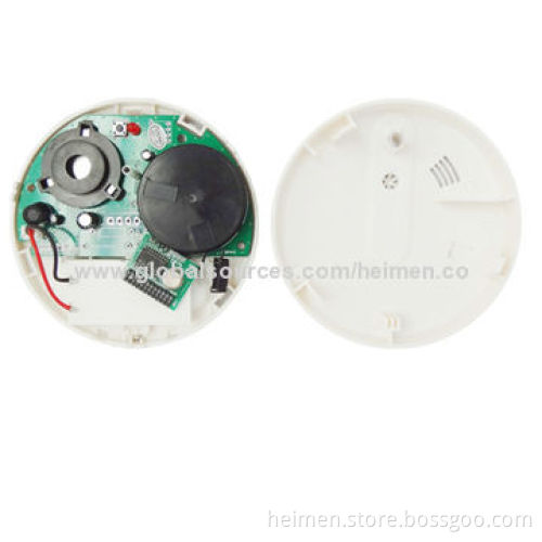 Wired Interconnected Photoelectric Heat and Smoke Alarm with 9V Backup BatteryNew